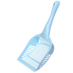 Цена за 3 шт. Совок для кошачьего туалета "ДОНКОТТИКО", цвет голубой, 33*15,5см (лейбл)