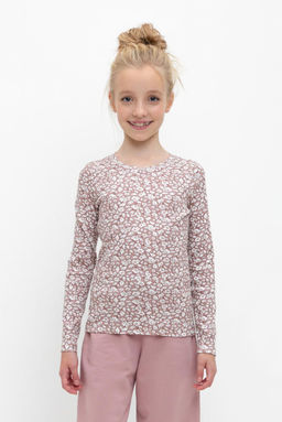 Crockid _ КР 302314/серая пудра,винтажные цветы к445 джемпер для дев