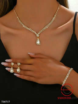 Набор женский колье, серьги и браслет - Bruno фото 8