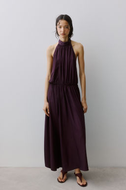 Vestido halter largo - H&m фото 7