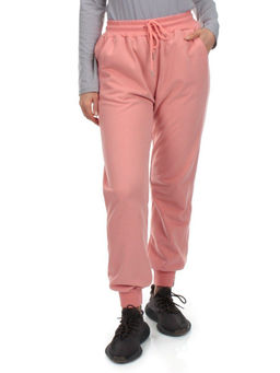 HC-207-1 PEACH Брюки спортивные женские (95% хлопок, 5% спандекс)
