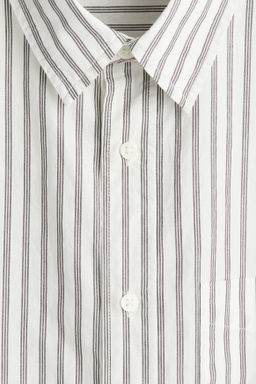 Camisa de popelina Loose Fit - H&m фото 7