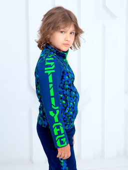 Толстовка "Фаер",синий