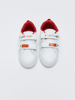 Bask?l? C?rt C?rtl? Erkek ?ocuk Spor Ayakkab? - Waikiki фото 3