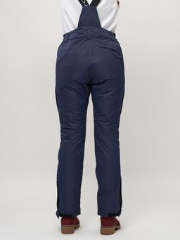 Полукомбинезон брюки горнолыжные женские темно-синего цвета 55221TS - SkiingBird фото 7