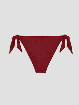 Yanlardan Ba?lamal? Kad?n Bikini Alt