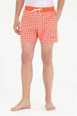 U. S. Polo Assn Мужские оранжевые шорты для плавания - U.s. polo assn фото 7