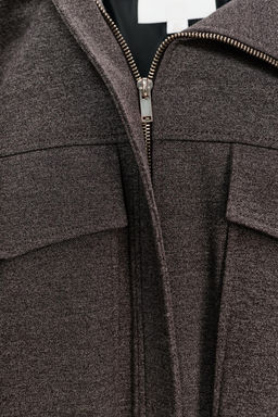 HIGH-NECK BOMBER JACKET