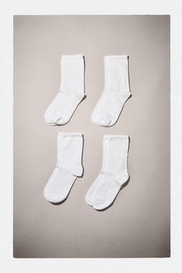 FOUR-PACK OF KNEE-HIGH SOCKS - Zara фото 5