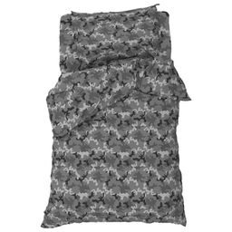 Постельное бельё 1.5-спальное «Этель» Military gray, бязь