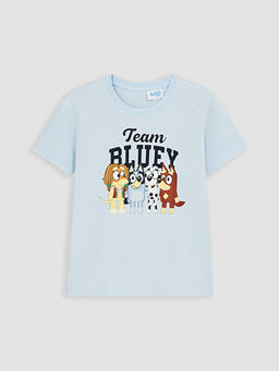 Bluey Bask?l? Erkek ?ocuk Pijama Tak?m?