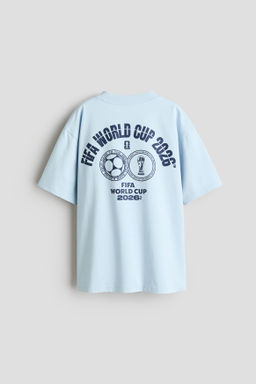Camiseta estampada de algod?n - H&m фото 3