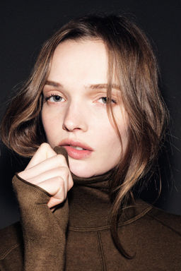 WOOL KNIT HIGH NECK JUMPER - Zara фото 7