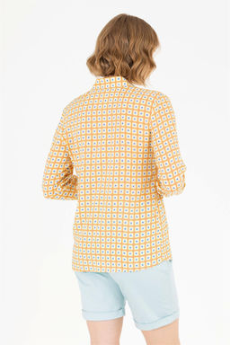 Женская рубашка лосося с длинным рукавом - U.s. polo assn фото 12