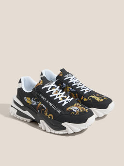 Мужские кроссовки VERSACE JEANS COUTURE NEW TRAIL TREK Артикул 4456791, черный