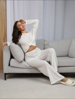 Костюм женский Флам с вискозой-1 Белый - Modamica фото 8