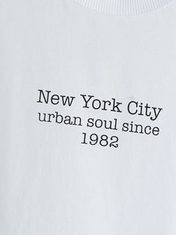New York Bask?l? Erkek ?ocuk Ti??rt