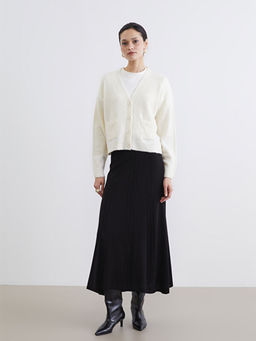 V Yaka Kad?n Triko H?rka