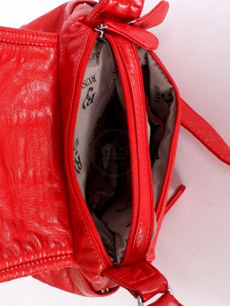 Сумка женская искусственная кожа Guecca-RY 809, 2отд, плеч/ремень, красный SALE 246347 - Adelia фото 8