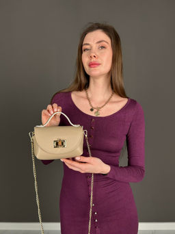 Сумка женская из телячьей кожи