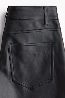 Pantalon de piel recto - H&m фото 6