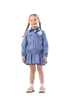 Юбка для девочки О66661 - Карамелли фото 2