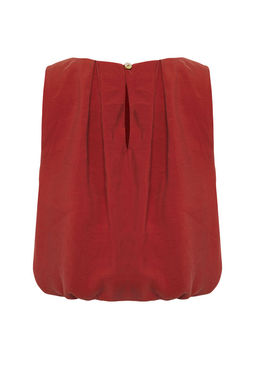 Limited Edition Kiremit Balon Kal?p Modal Crop Dokuma Bluz TWOSS25BZ00364 - Trendyolmilla фото 5