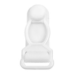 Застежка BLITZ ZPP-12 для чулок пластик 12 мм 20 шт белый