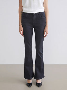 Flare Kad?n Jean Pantolon