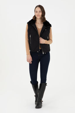 Женский черный жилет - U.s. polo assn фото 4