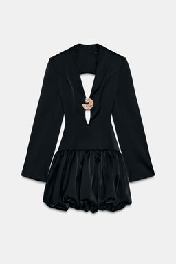 PUFFBALL MINI DRESS - Zara фото 9