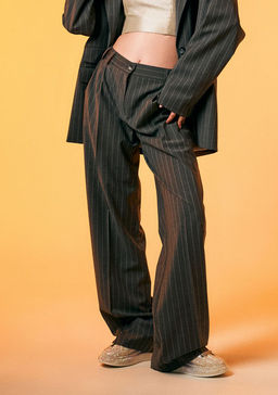 N2414 брюки женские серый - Mozart фото 3