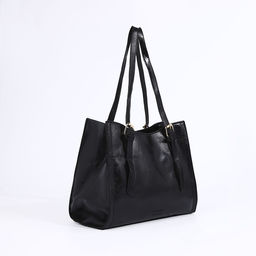 Сумка-тоут на молнии, цвет чёрный - Simaland фото 5