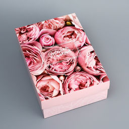 Цена за 5 шт. Коробка складная подарочная Желая счастья, 24?17?8 см без окна