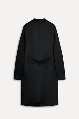 STRAIGHT LINEN BLEND COAT 50TH ANNIVERSARY - Zara фото 7