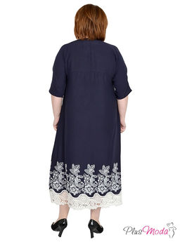 Платье Модель №596 размеры 44-82 - Plusmoda фото 5