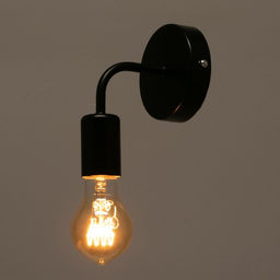 Бра 2609/1BK E27 40 Вт черный 10×12×17.5 см