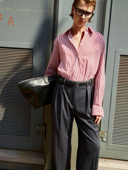 Рубашка в полоску - Emka фото 2