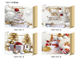 Пакет подарочный 18х24х8,5 / 10114-S /уп 12/720/Новый год