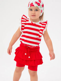 PlayToday / Фуфайка детская трикотажная для девочек (футболка)