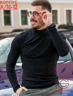 Водолазка для мужчин,хлопок - Bruno фото 7