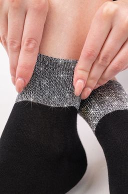 Женские носки с люрексом Happy Fox  фото 4