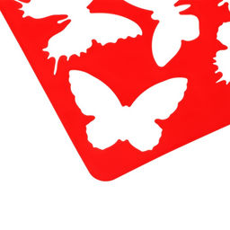 Набор трафарет - раскраска Calligrata, 6 шт.: овощи, домашние животные, цветы, бабочки, лесные звери, фрукты, для девочек