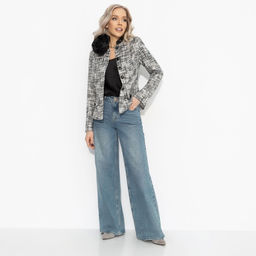 Жакет приталенный с подплечниками, Взрыв эмоций - Charutti фото 10