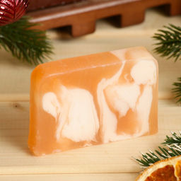 Мыло СПА - уход для бани и сауны С легким паром имбирный пряник 80 гр - Банная забава фото 4