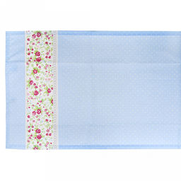 "Английский сад" Скатерть-дорожка на стол 50х145см, хлопок "Премиум" 186г/м2, "Домашняя мода" (Россия)