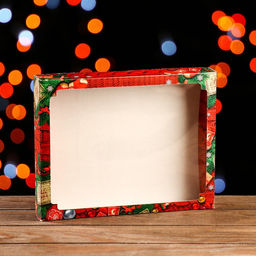 Цена за 5 шт. Коробка сборная крышка-дно с окном, Исполнения желаний 2, 26 х 21 х 4 см - Simaland фото 2