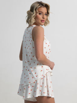 Костюм домашний с шортами Мила (белый) К15212-1М - Lt collection фото 3