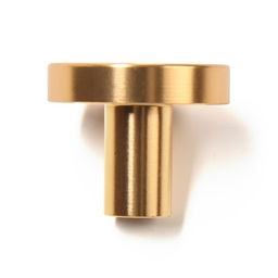 Ручка-кнопка мебельная CAPPIO PK325, d=30 мм, золото, 8 шт. TMP .