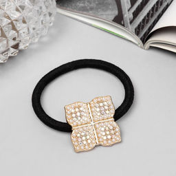 Цена за 6 шт. Резинка для волос «Бранвен», бабочка, 5 см